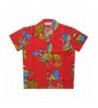 Hawaiian Shirts Floral Parrot Holiday