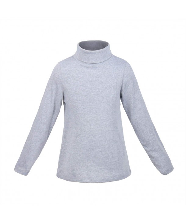 ReliBeauty Cotton Turtleneck Sleeve T Shirt