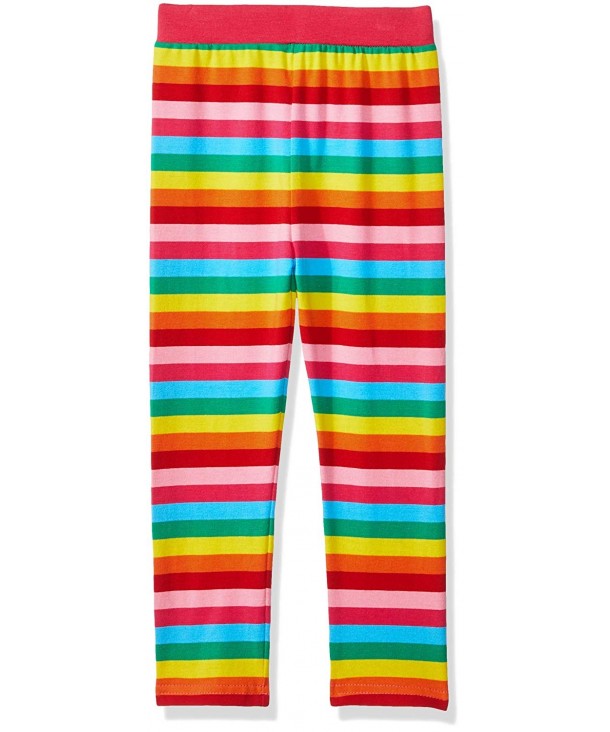 VIKITA Rainbow Stripe Leggings Cotton