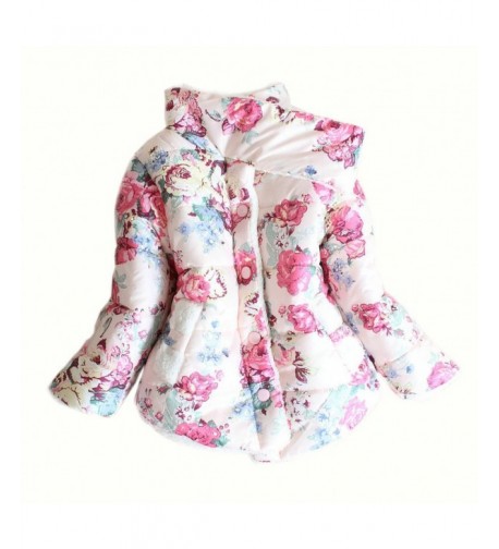Little Fleece Outwear Floral Jacket