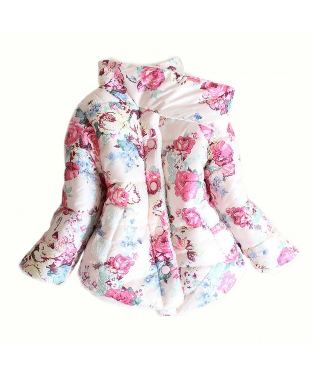 Little Fleece Outwear Floral Jacket