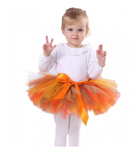 Tutu Dreams Orange Skirt Birthday