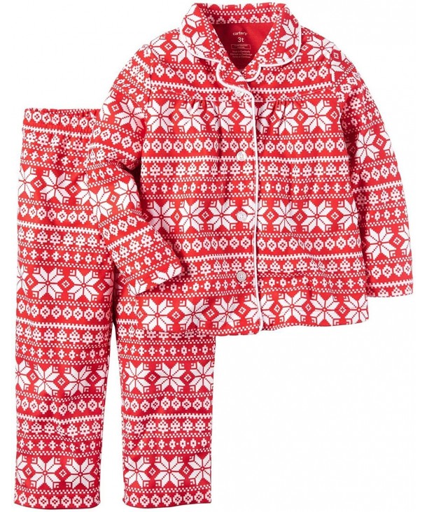Carters Little Snowflake Pajamas 2 piece