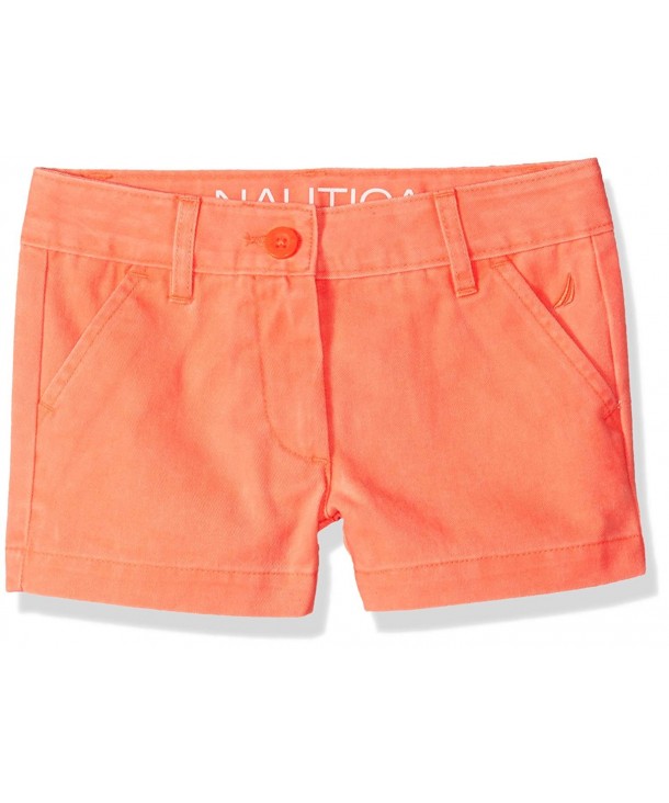 Nautica Girls Solid Woven Short