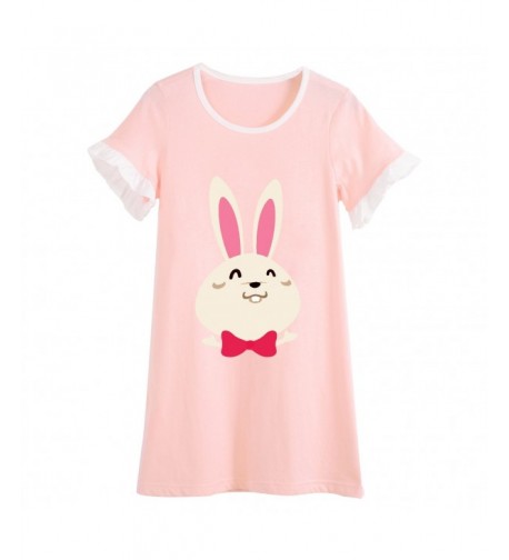 Allmeingeld Nightgowns Rabbit Shirts Sleepwear