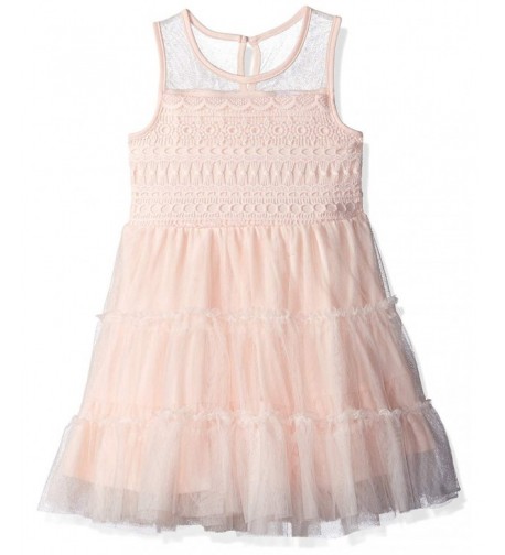 Nannette Girls Tier Lace Dress