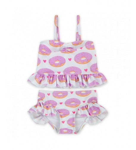 Anbaby Little Swimsuit Ruffled Swimwear