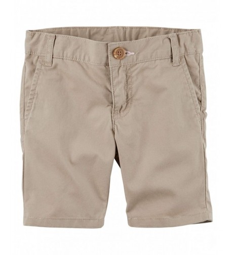 Toddler Carters Twill Uniform Shorts