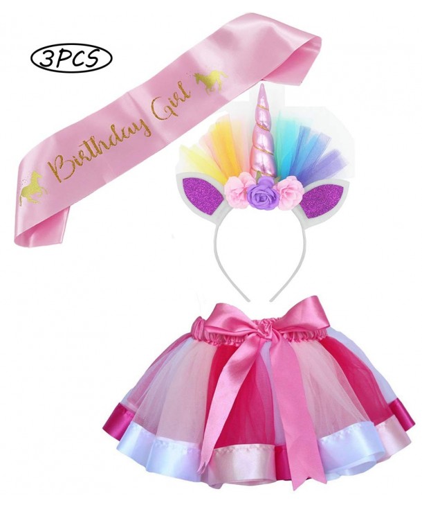 LYLKD Layered Headband Birthday SA Rainbow