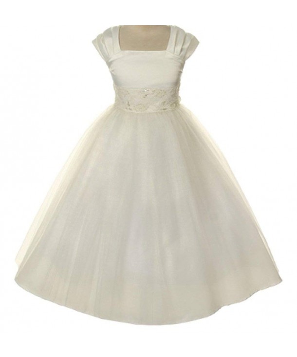 Little Classic Communion Flowers Dresses