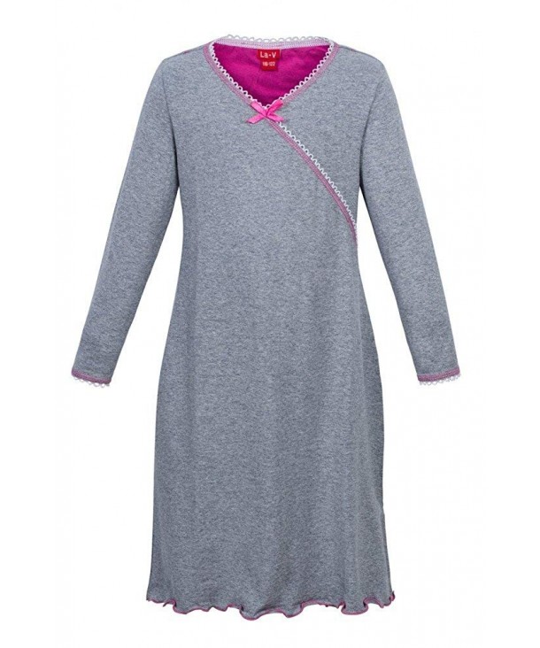 Girls Nightgown Grey Size 128 134