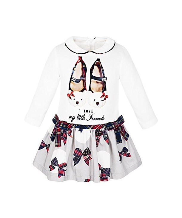 Lilax Little Girls Sleeve Waist