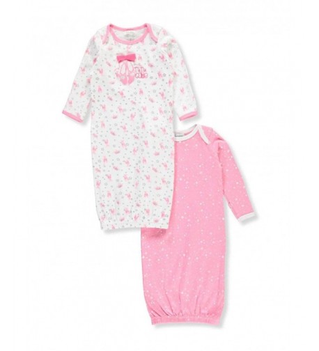 Quiltex Girls Toddler Sleeper Gowns