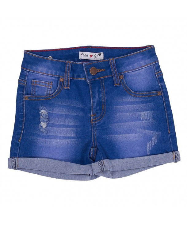 Teens Gs Denim Twill Shorts