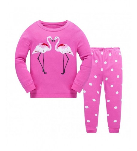 Pajamas Sleepwear Flamingo Pattern Children