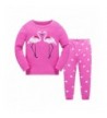 Pajamas Sleepwear Flamingo Pattern Children