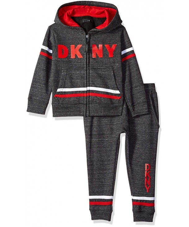 DKNY Avenue Straited Fleece Hoody