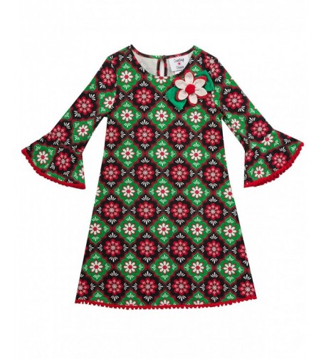Counting Daisies Girls Printed Dress