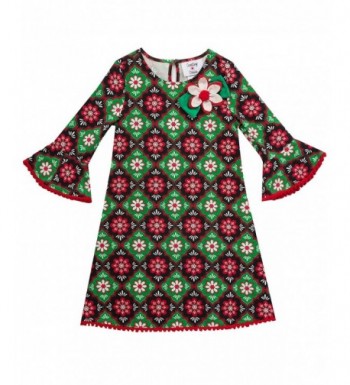 Counting Daisies Girls Printed Dress