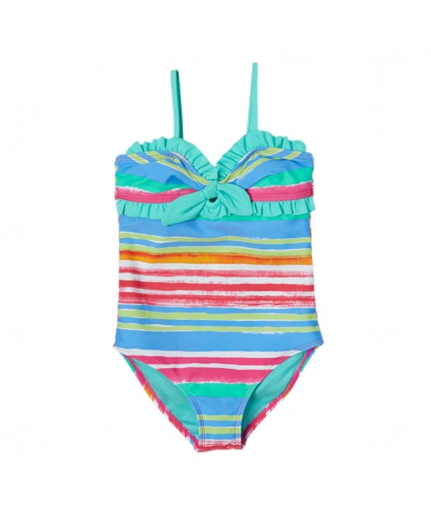 Breaking Waves Little Stripe Swimsuit