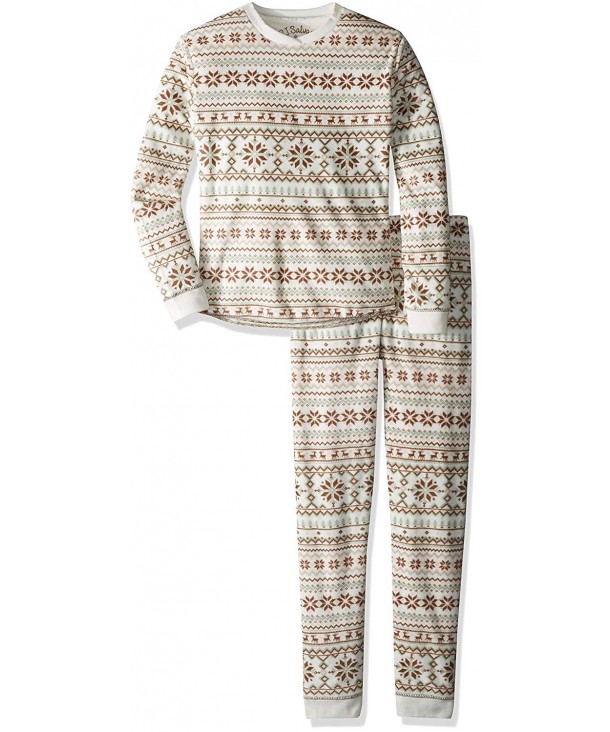 PJ Salvage Kids Velour Jammies