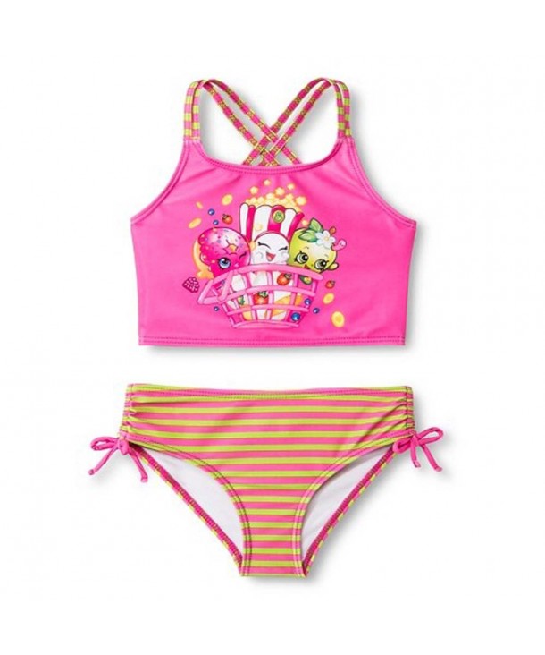 Shopkins Girls Piece Tankini Swimsuit