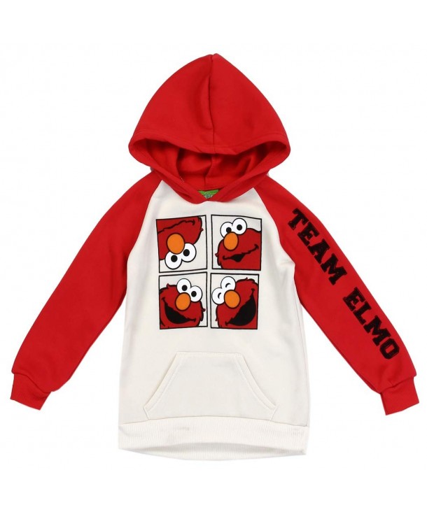 Elmo Girls Fleece Pullover Hoodie