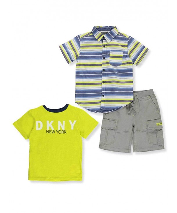 DKNY Baby 3 Piece Short Outfit