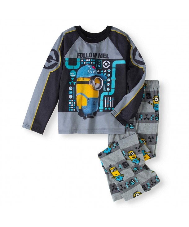 Despicable Sleeve Fleece Pants Pajama