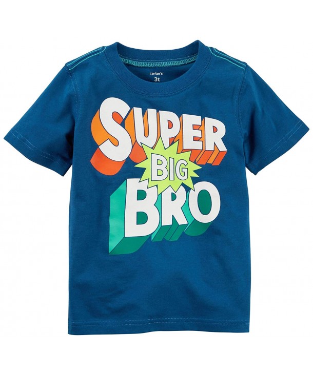 Carters Boys Short Sleeve Super