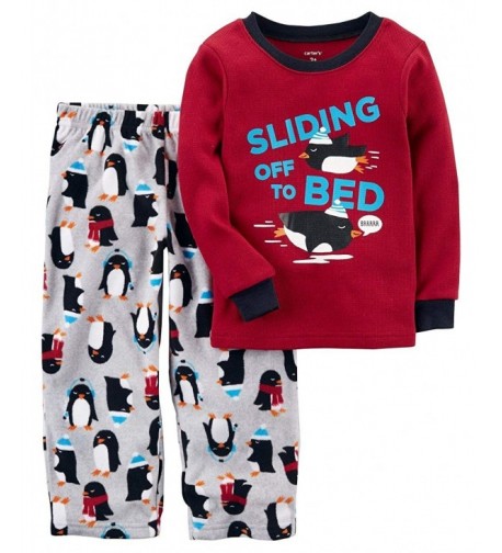 Carters 12M 14 Sliding Penguin Pajamas