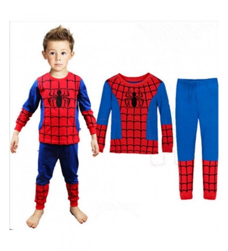 Pajamas Children Christmas Spider Man Sleepwear