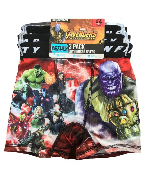 Action Underwear Boxer Briefs Avengers