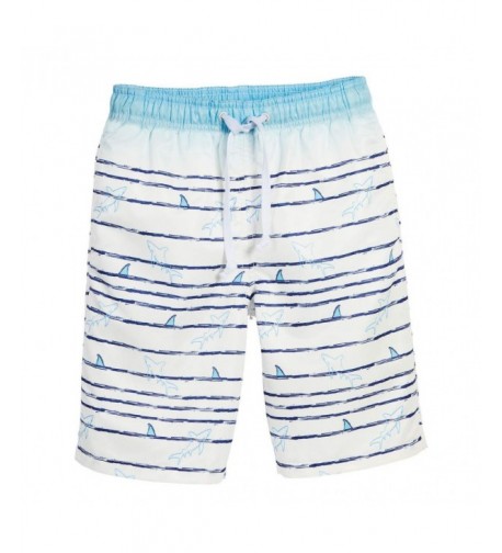 Beachcombers Swimwear Polyester Shark Shorts