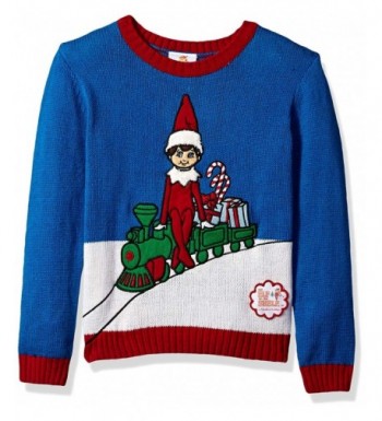 Elf Shelf Little Train Sweater