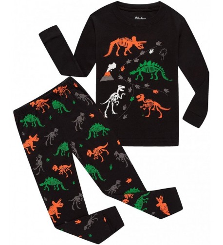 shelry Pajamas Dinosaur Children Sleepwear