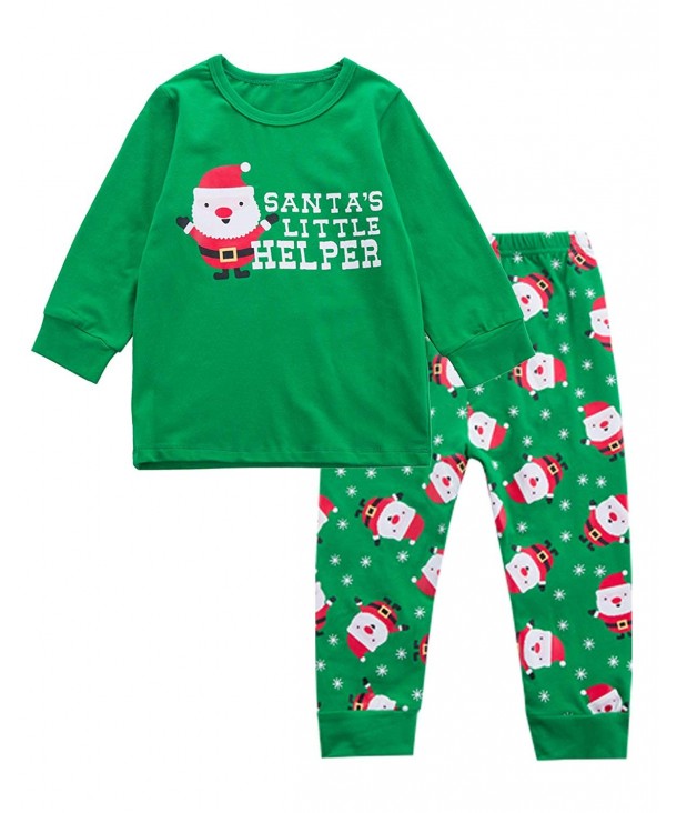 Little Christmas Santas Helper Pajamas