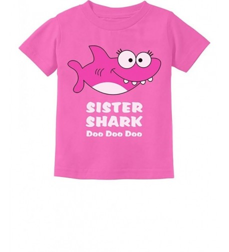 Tstars Sister Shark Toddler T Shirt