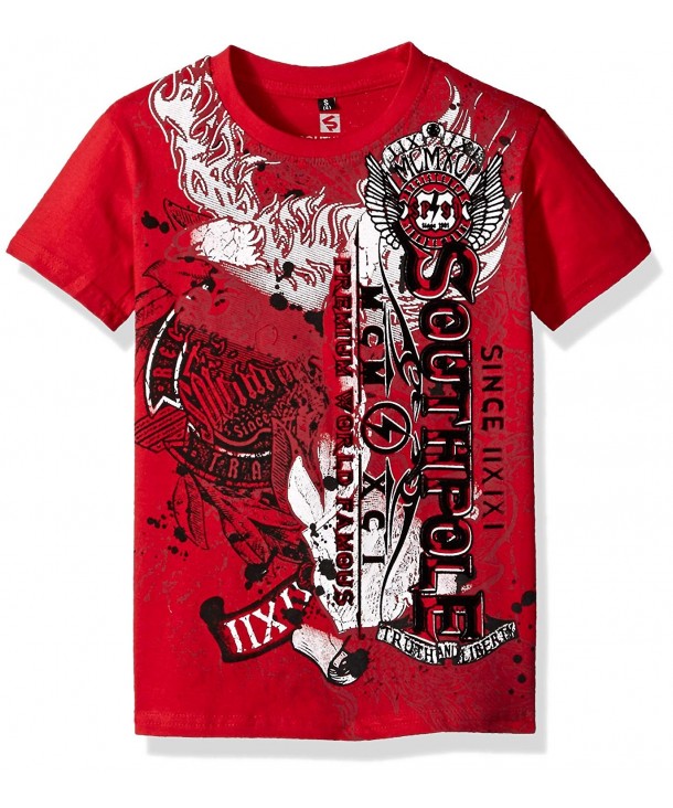 Southpole Short Sleeve Graphic Vetical