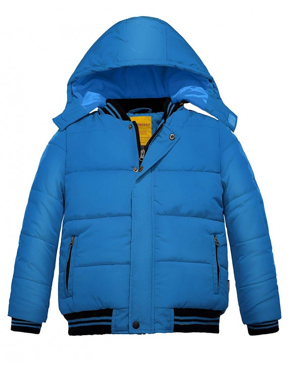 Wantdo Padded Winter Removable Windproof