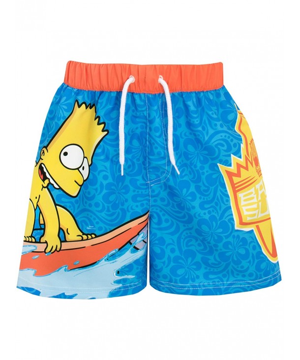 Simpsons Boys Bart Swim Shorts