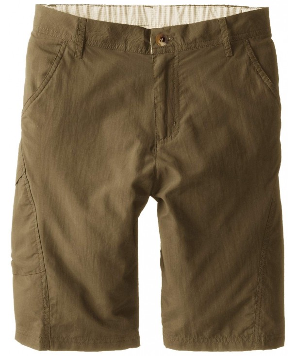 White Sierra Boys Explorer Shorts