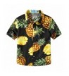 SSLR Pineapple Button Sleeve Hawaiian