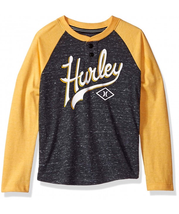 Hurley Boys Sleeve Raglan T Shirt