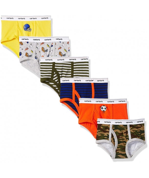 Carters Boys Little 6 Pack Underwear