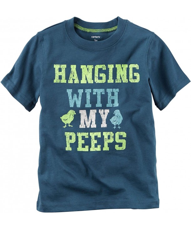 Carters Boys Short Sleeve Peeps