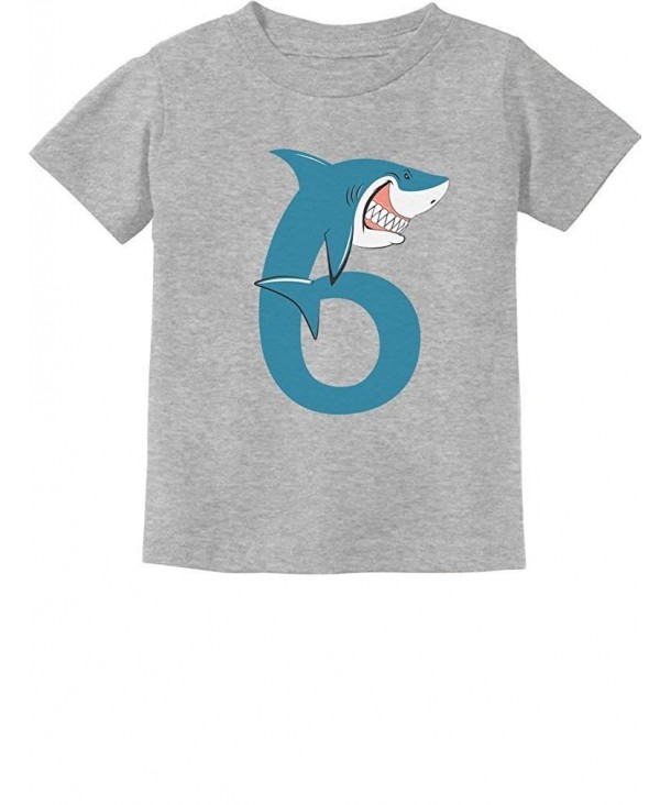 TeeStars Birthday Shark Toddler T Shirt