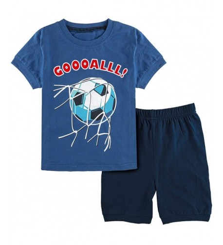 DESIGN Soccer Pajamas Short Sleeve