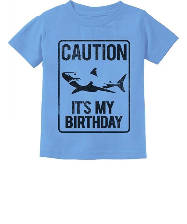 TeeStars Caution Birthday Toddler T Shirt