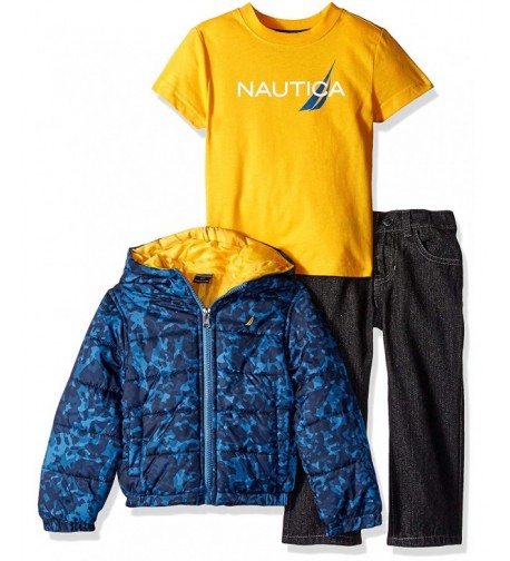 Nautica Three Outerwear Puffer Jacket